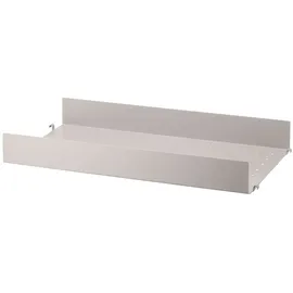 String Fachboden Metall 58 x 30 cm beige