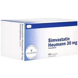 Simvastatin Heumann 30 mg Filmtabletten 100 St
