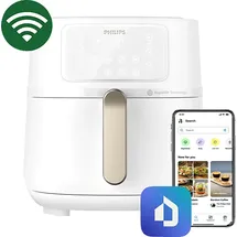 Philips 5000 Series Airfryer XXL Connected HD9285/00 Weiß / Champagner