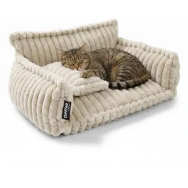 noviclass-shop Hundesofa Chaffar XL 120 cm Weiß