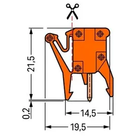 WAGO 249-113 Prüfadapter 100St.