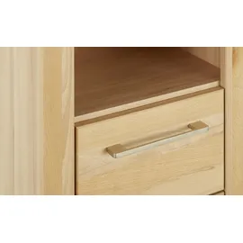 Smart Oslo Hochschrank 42 x 186 x 36 cm Mehrfarbig Massivholz