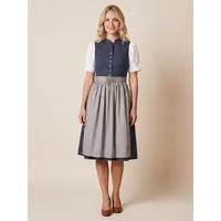 Almsach Dirndl in Dunkelblau - 40
