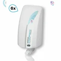 Blanc HYGIENIC Schaumseife antibakteriell Lavela, 6x1-Liter Kartuschen 15.000 Anwendungen je SET