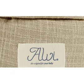 Alvi Utensilo Slub Muslin , beige , Baumwolle,Polyester Ø: 19