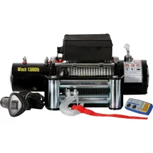 Berger & Schröter Seilwinde Chrom 5900/11800 kg Silber/Schwarz
