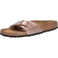 Birkenstock Madrid Birko-Flor schmal metallic copper 39