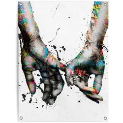 Poster REINDERS "Liebe", bunt (farbe bild(er): bunt), B:60cm H:80cm T:0,1cm, Leinwand, Bilder