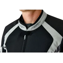 RST Pro Series Ventilator D3O Textiljacke Schwarz/Silber M