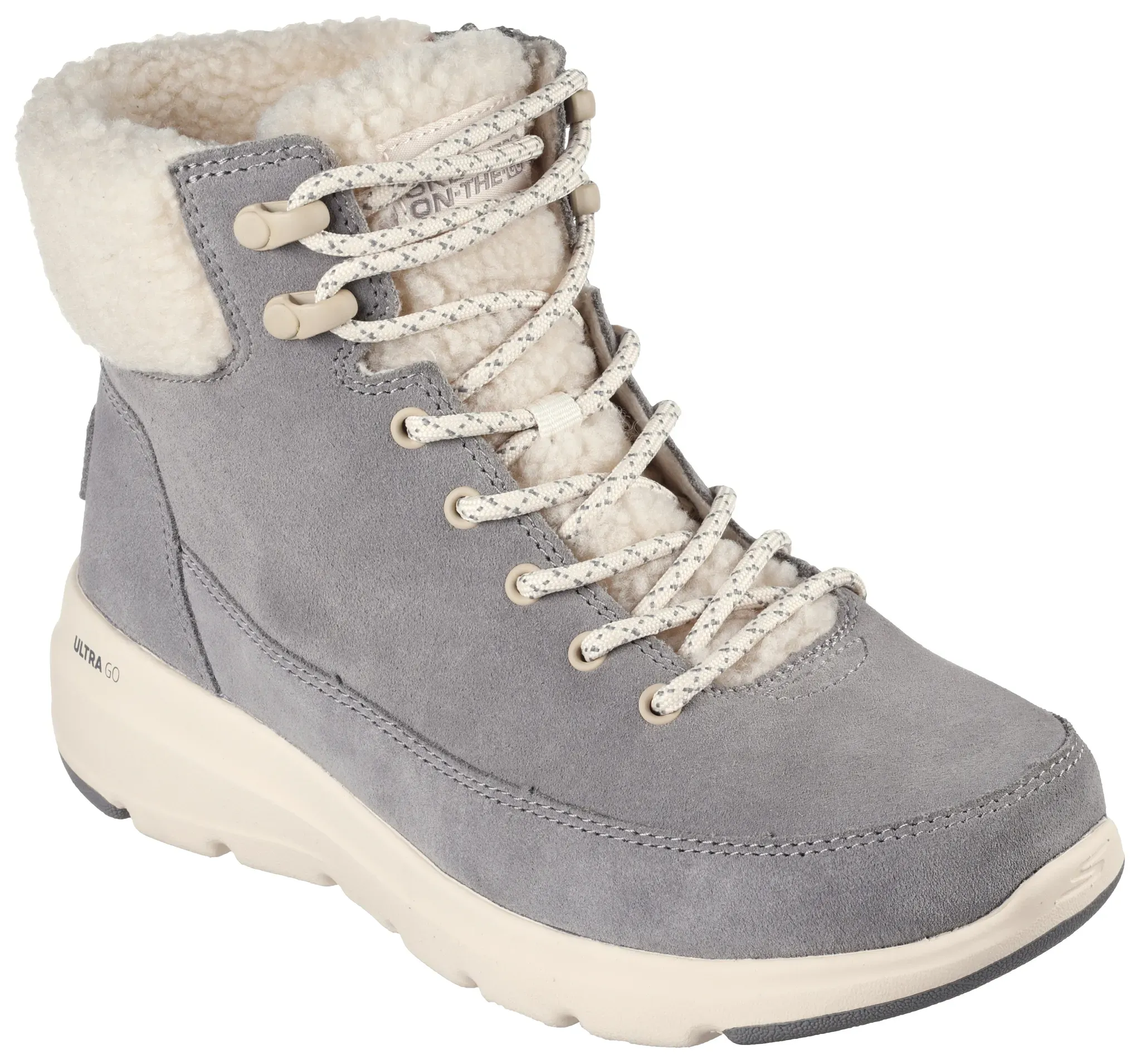 Skechers Winterboots »GLACIAL ULTRA«, Winterschuh, Snowboots, Schnürstiefel mit 3M Scotchgard-Imprägnierung Skechers grau 36