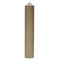 RM Sale RM Rustic Stumpf Kerze Kerzen   Hellbraun 