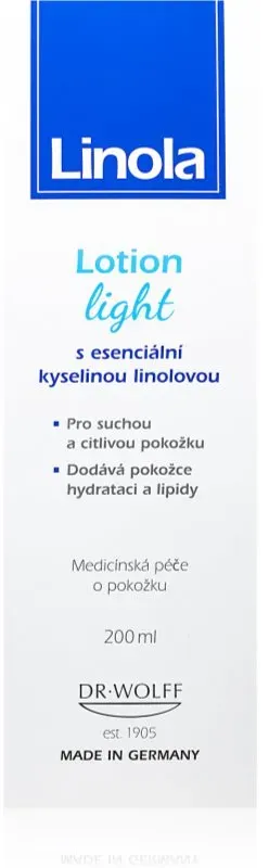 Linola Lotion light leichte Body lotion für empfindliche Oberhaut 200 ml