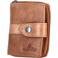 The Skandinavian Brand Damen Geldbörse klein cognac