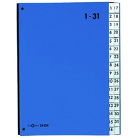 Pagna Pultordner 1-31 blau