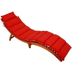 Garden Pleasure Sonnenliege Nassau natur Holz