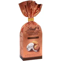 Lindt Schokolade Weihnachts-Nüsse Mandeln , 100 g , 3er Pack , Feinste Vollmilch-Schokolade mit gerösteten Mandeln , Schokoladen-Geschenk zu Weihnachten