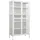 vidaXL Vitrine 90 x 40 x 180 cm Weiß