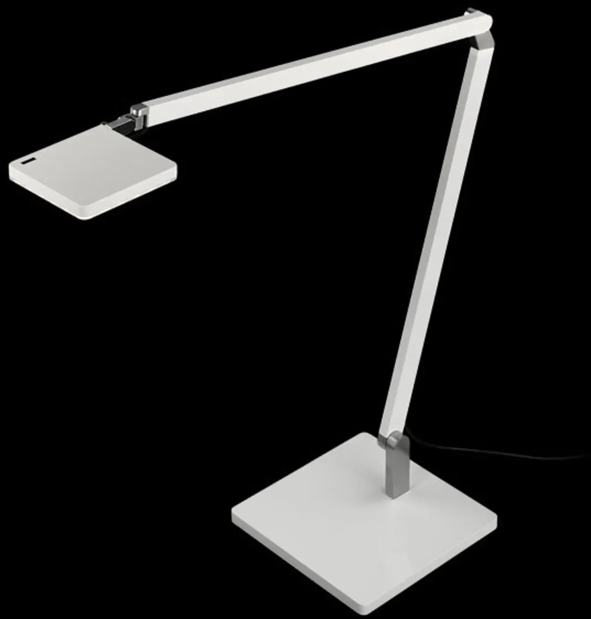 Roxxane Home LED Tischleuchte mit Fußplatte Weiß matt 2700K