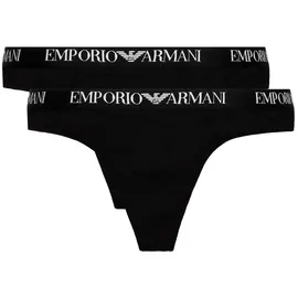 Emporio Armani String 2 St. Schwarz S