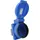 BALS Anbausteckdose 230V 16A IP54 Blau 2 St.