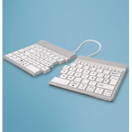 R-Go Tools Rgosbeswlwh Kabellose Tastatur Und Maus Spanisch - White