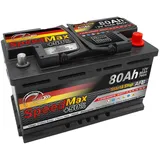 Autobatterie Speed Max 80Ah 760A Starterbatterie 12V Start&Stop AFB L4