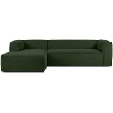 Konsimo Ecksofa Ferox ¦ grün ¦ Maße (cm): B: 305 H: 73