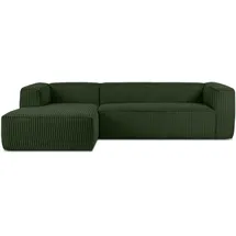 Konsimo Ecksofa Ferox ¦ grün ¦ Maße (cm): B: 305 H: 73