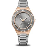 BERING Damen Uhr Quarz Movement - Classic Collection mit Edelstahl und Saphirglas