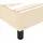 vidaXL Boxspringbett 90 x 190 cm Creme