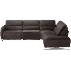 Musterring Ecksofa  MR260 ¦ braun ¦ Maße (cm): B: 281 H: 82 T: 248.0