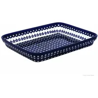 BUNZLAUER KERAMIK Auflaufform Bunzlauer Keramik 2,2L Auflaufform groß eckig