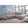 Cotta Ecksofa "Kitty L-Form, B: 249 cm", braun (mud), B:249cm H:72cm T:207cm, Microfaser (100% Polyester);Flachgewebe (100% Polyester), Sofas, Ecksofa, mit Kopfteilverstellung, optional Bettfunktion & Bettkasten