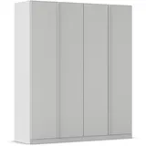 Rauch Drehtürenschrank Monostar ¦ grau ¦ Maße (cm): B: 181 H: 210 T: 54.0