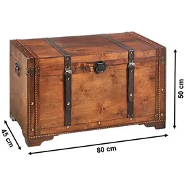 Kobolo Truhe KEEPER80 in Braun | Gr.: onesize
