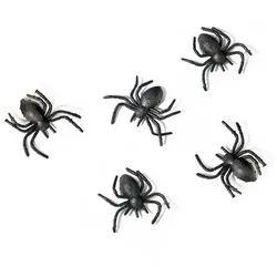 PartyDeco 10 Plastik Spinnen