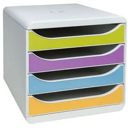 EXACOMPTA Schubladenbox Big Box Pop’N Co, 26.7x27.8 cm