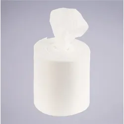 Mank Sovie Care Vlies Reinigungstücher auf Rolle, M-Wipes in Weiß, 17x25 cm, ca. 200 Abrisse, 8 Stück - Wischtücher Hygienetücher