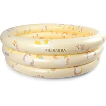 Filibabba Alfie Unicorn Shores Baby-Pool 80 x 80 x 35 cm (Multicolor)