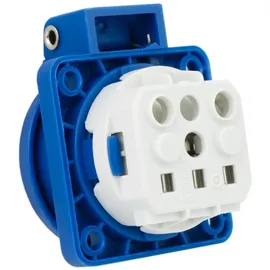 Mennekes Schuko-Steckdose IP54 Blau