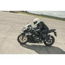 SHIMA Miura RS Damen 1-Teiler Motorrad Lederkombi, (Schwarz/Rot, 42