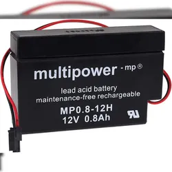 Powery Bleiakku (multipower) für Solar Dachrollladen Heim & Haus