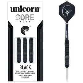 Unicorn Information System Unicorn Core Plus Black Brass 1 Steel Darts 24 g)