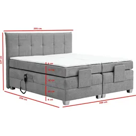 Inter Bern 200 x 200 cm Grau