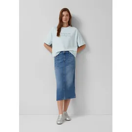 s.Oliver Midi-Jeansrock Damen Blau 40