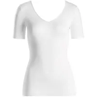 Hanro T-Shirt Cotton Seamless Kurzarm in white | Gr.: