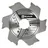 Einhell Fräserblatt 100 x 22 x 4,0 mm 6Z