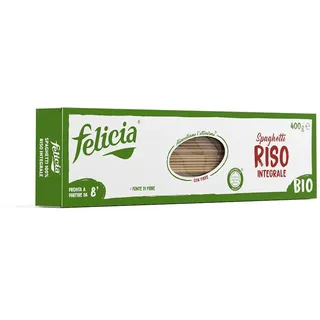 Spaghetti Senza Glutine di Riso Integrale - Pasta Felicia 340 g