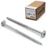 strüber Tellerkopfschrauben 6,0 x 40 mm 100 Stück