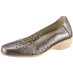 Ballerina CLASSIC, Damen, Gr. 42, braun (bronzefarben), Glattleder, modisch, Schuhe